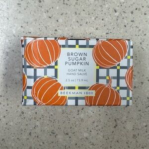 Beekman 1802 Brown Sugar Pumpkin Goat Milk Hand Salve, 2.5 oz